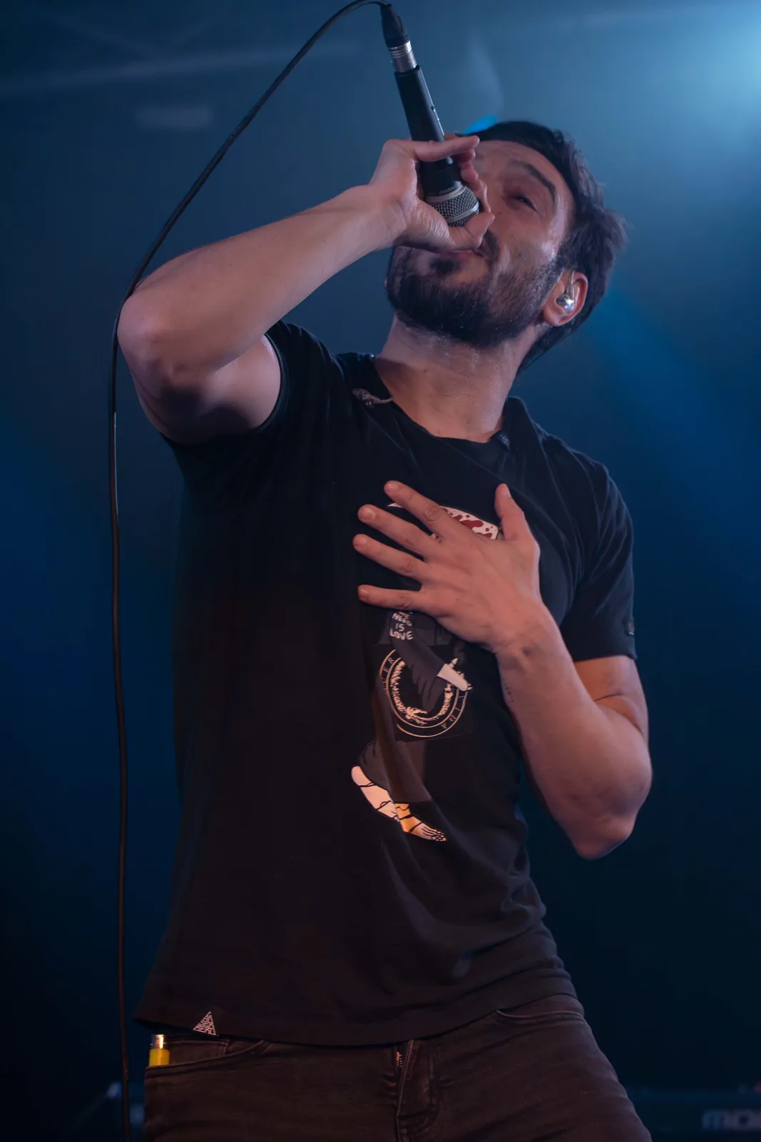 Dúo en directo — fotografía de concierto en Madrid