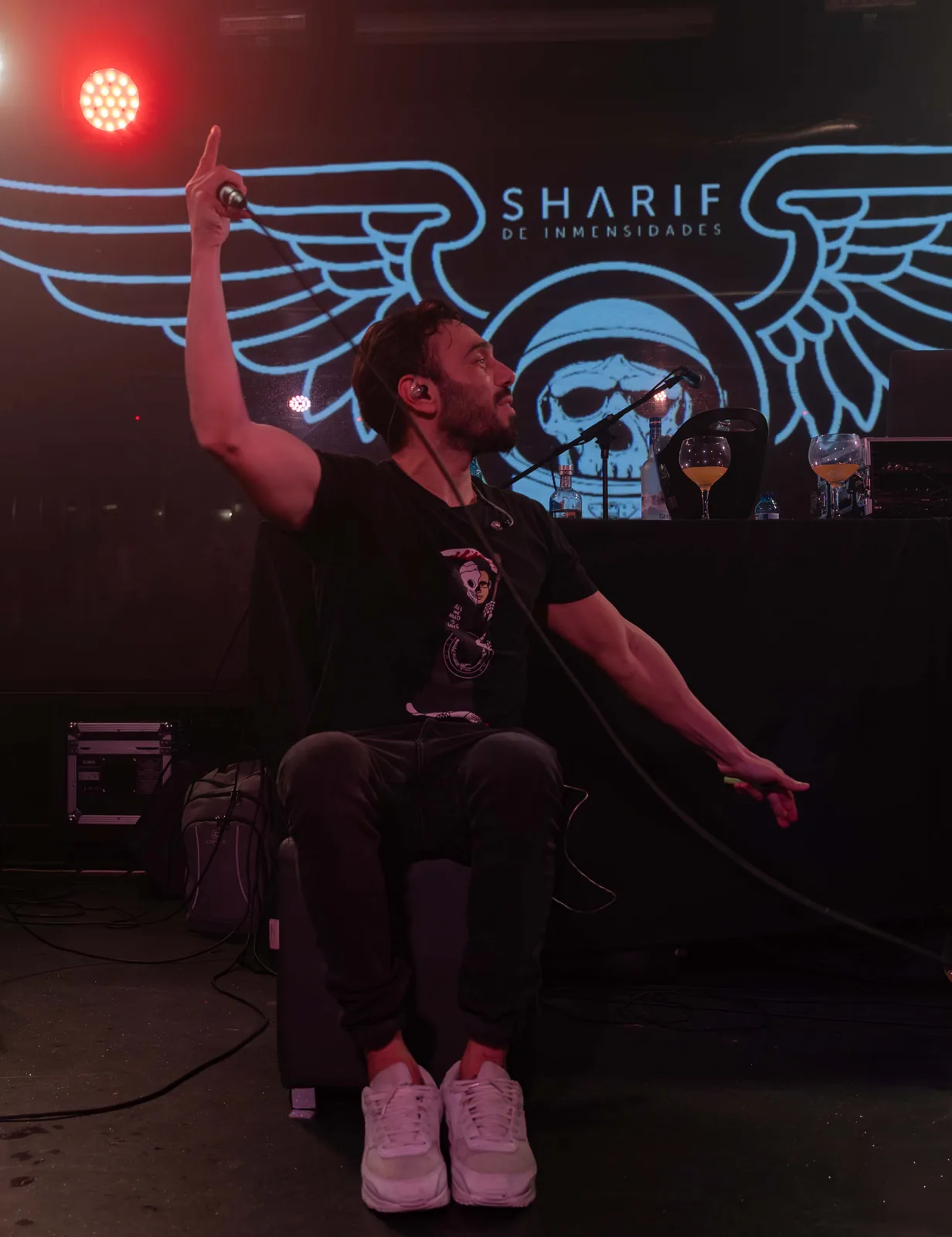 Concierto de Sharif en directo en Madrid