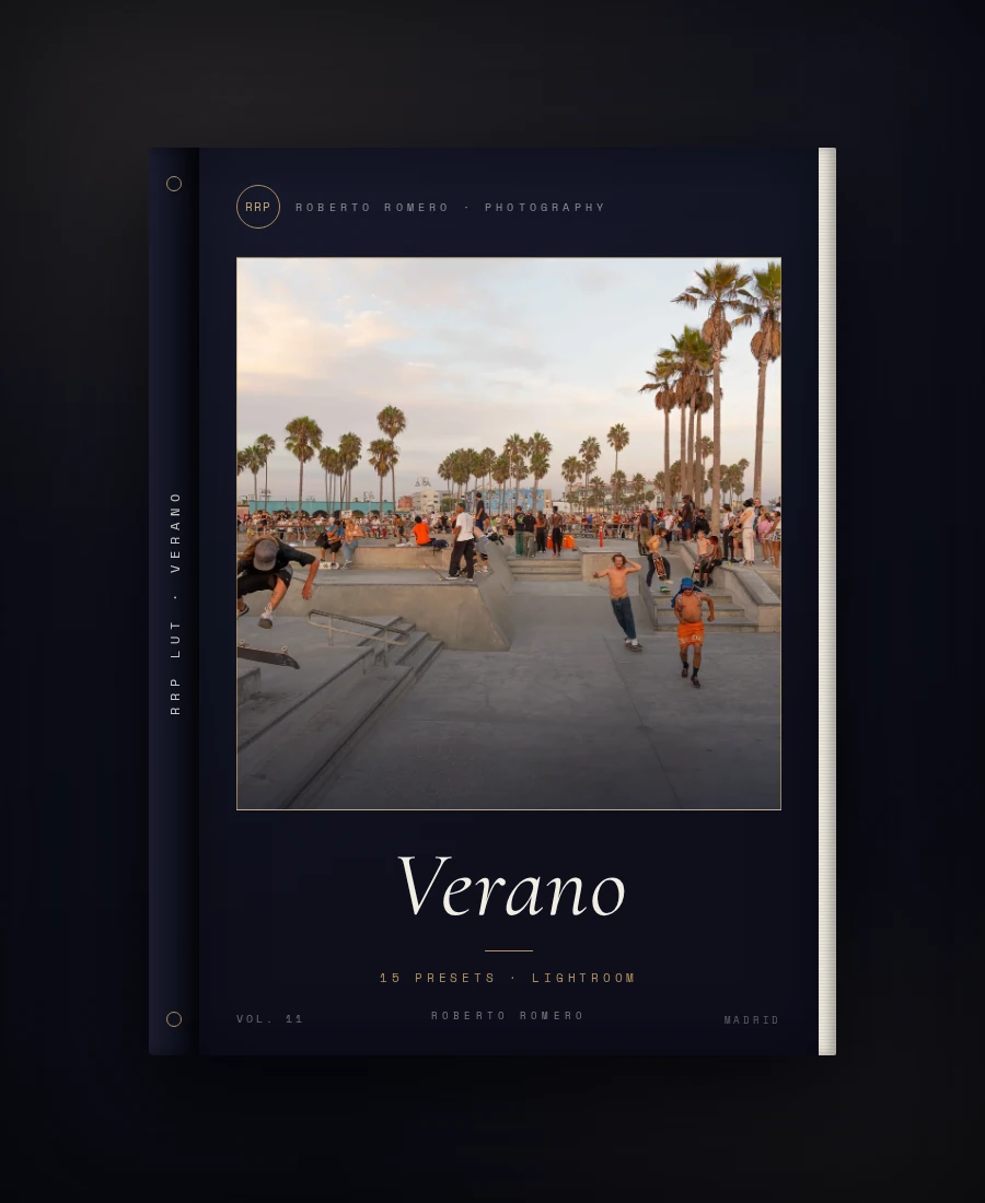 Pack de LUTs Verano para Lightroom — RRP LUT