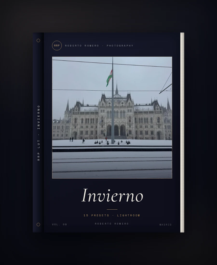 Pack de LUTs Invierno para Lightroom — RRP LUT