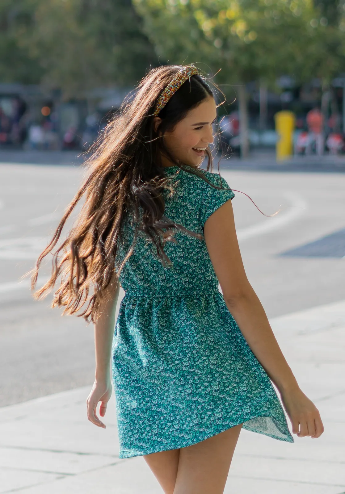 Sesión de estudio de moda femenina