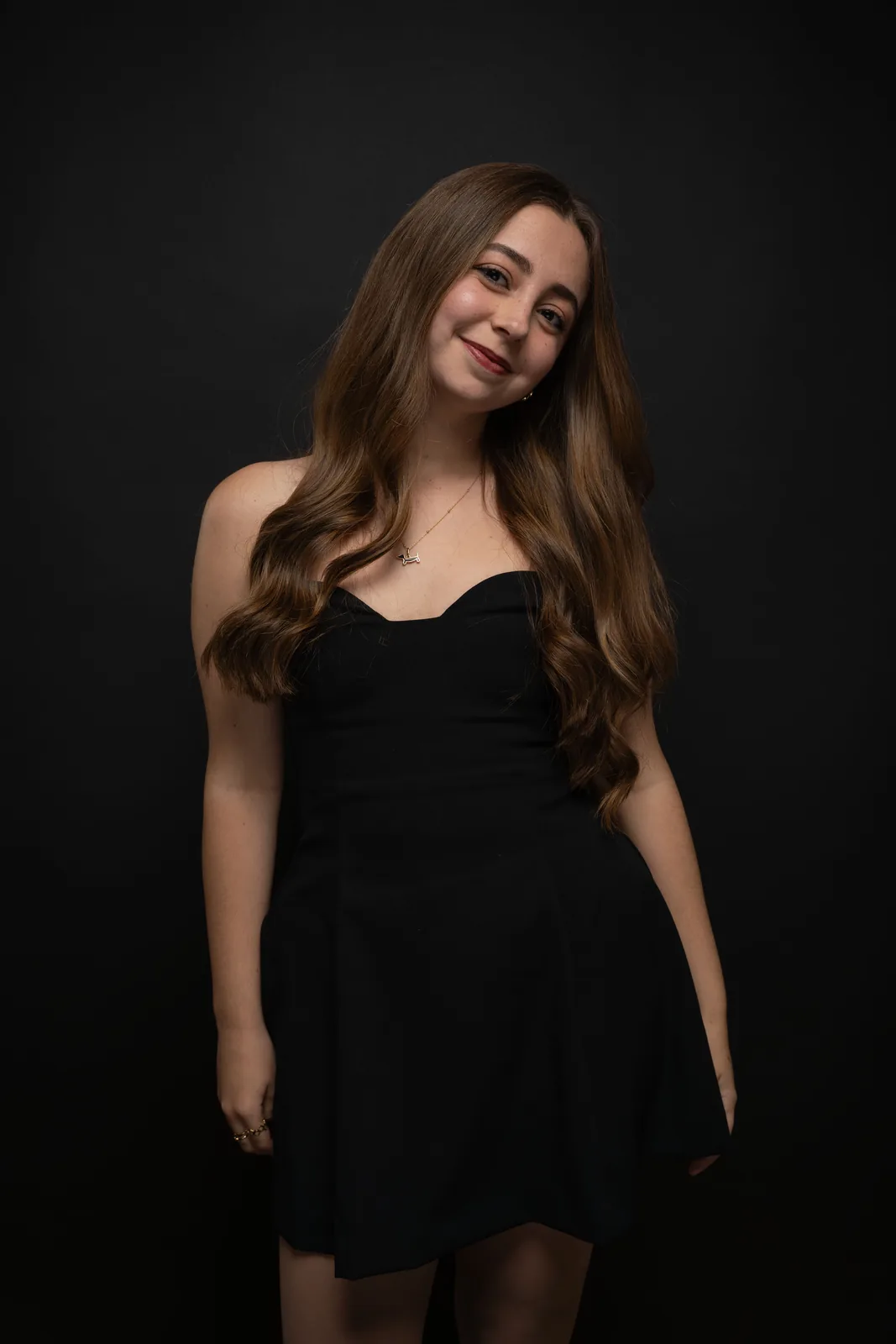 Sesión de estudio de moda femenina