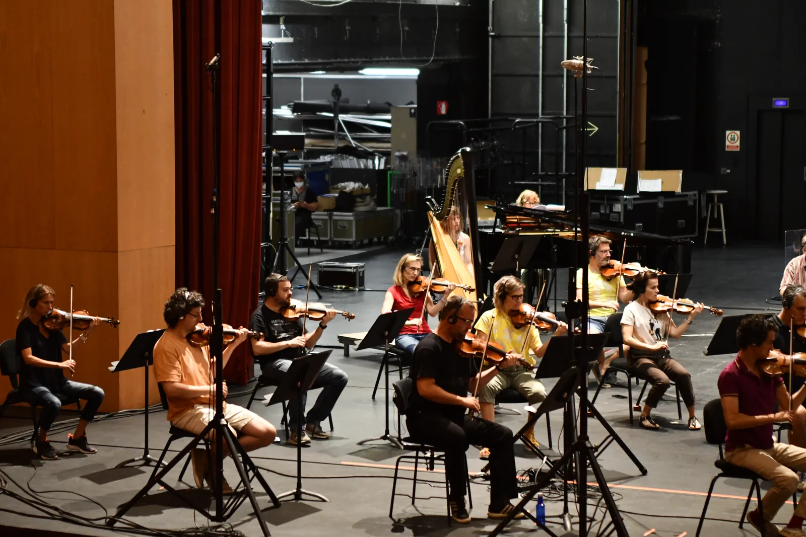 Orquesta en concierto en Madrid