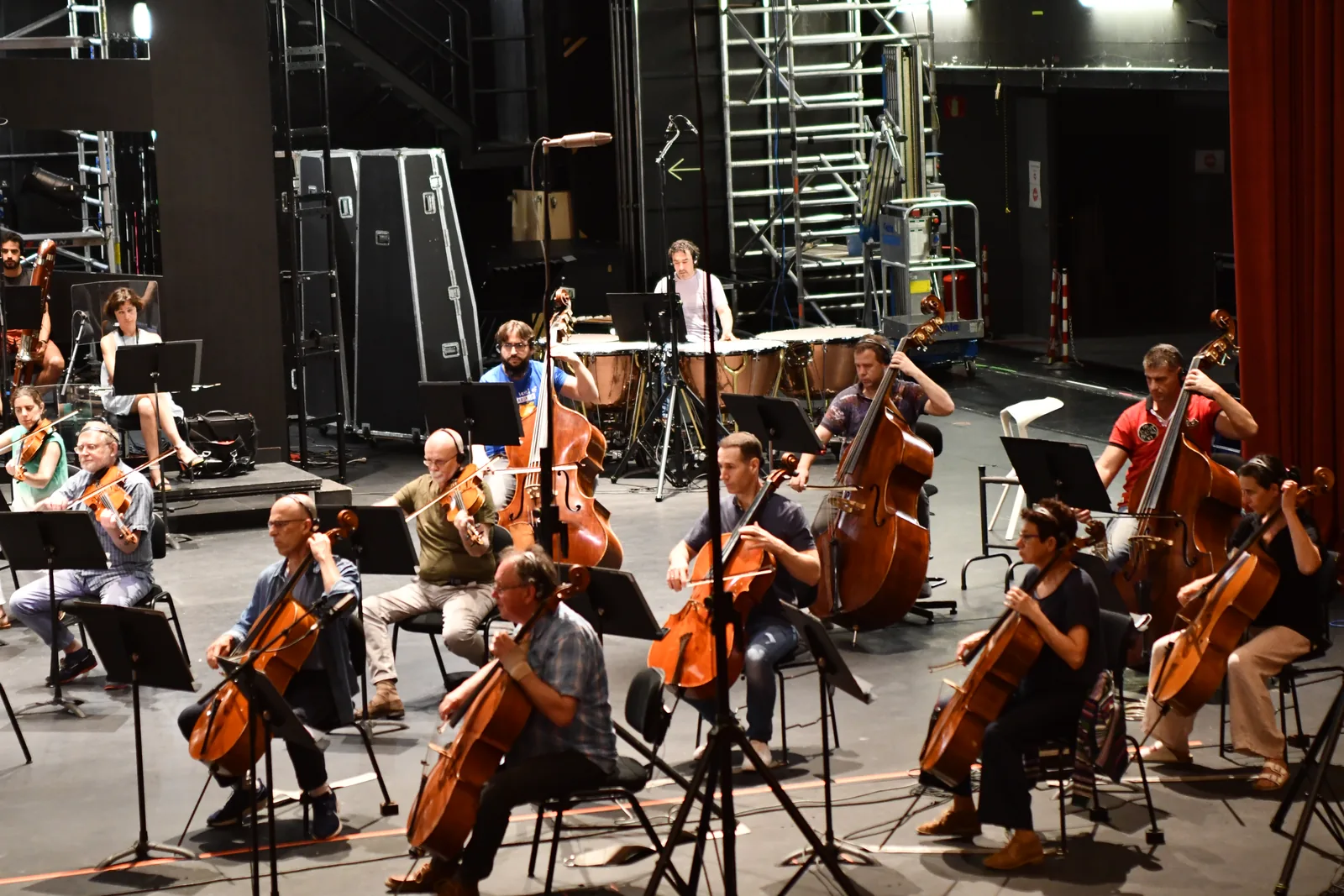 Orquesta en concierto en Madrid