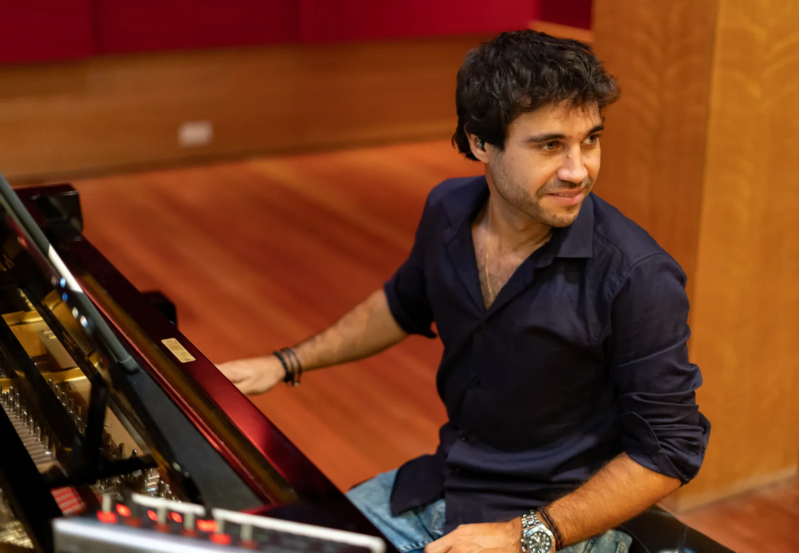 Pianista en concierto — fotografía musical en Madrid