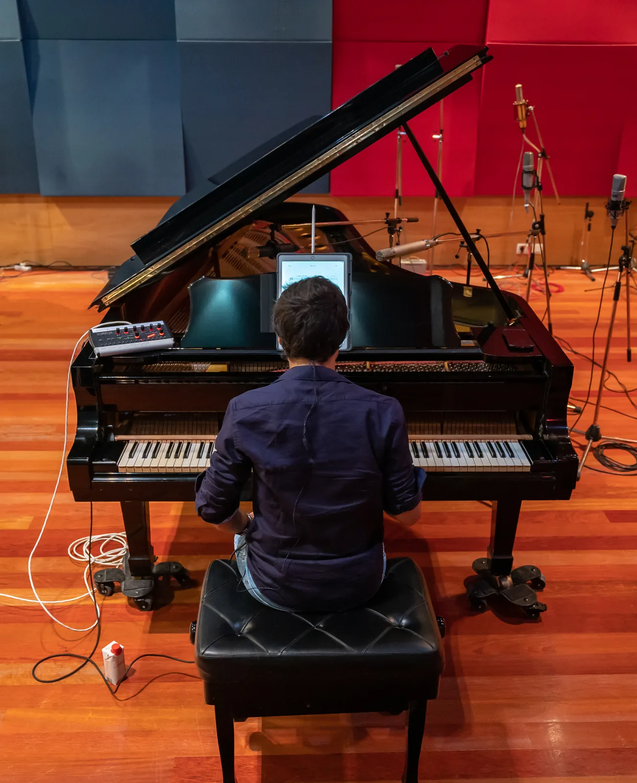 Pianista en concierto — fotografía musical en Madrid